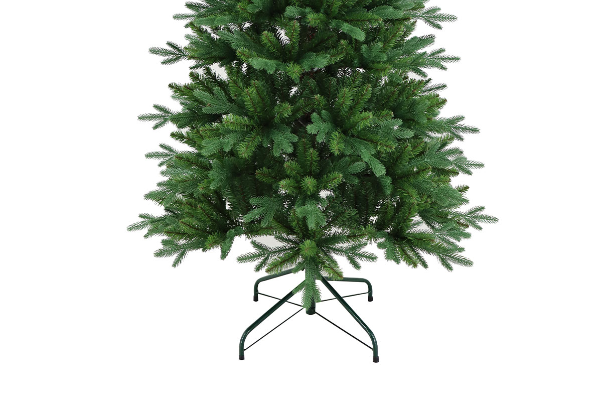 Κοντινή λήψη του δέντρου Farah Fir με έμφαση στα φυσικά του κλαδιά.